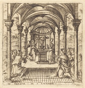 Zacharias and the Angel of the Lord