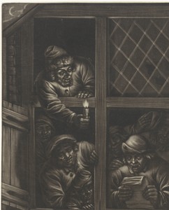 Zangers in een venster