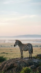 Zebra on the Outcrop