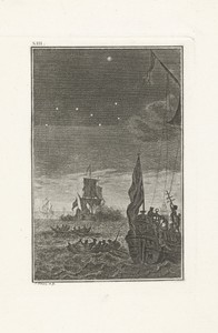 Zeegezicht bij nacht