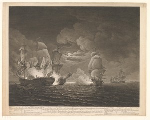 Zeeslag tussen de Serapis en de Bon Homme Richard