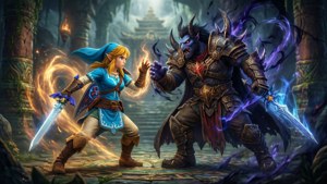 Zelda vs Ganondorf