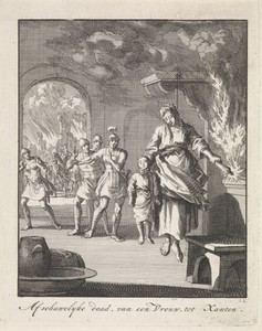 Zelfmoord van een vrouw in Xanten