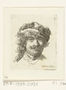 Zelfportret met pet