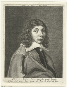 Zelfportret op 19-jarige leeftijd