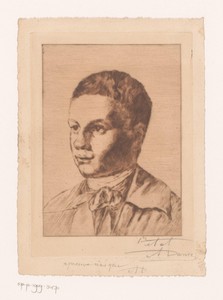 Zelfportret op zestienjarige leeftijd