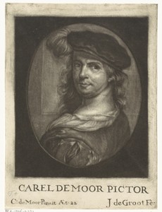 Zelfportret van Carel de Moor