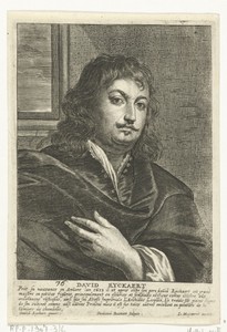 Zelfportret van David Rijckaert