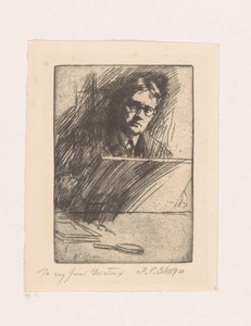 Zelfportret van Dwight Case Sturges