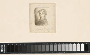 Zelfportret van Ernst Willem Jan Bagelaar