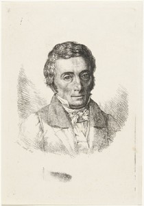 Zelfportret van Frédéric Théodore Faber