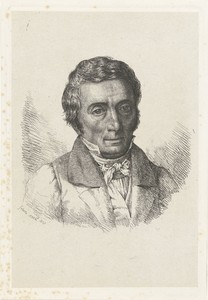 Zelfportret van Frédéric Théodore Faber