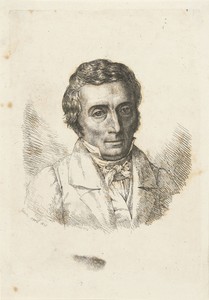 Zelfportret van Frédéric Théodore Faber