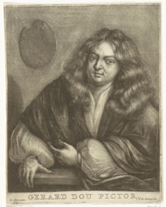 Zelfportret van Gerard Dou