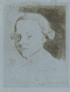 Zelfportret van Jabes Heenck
