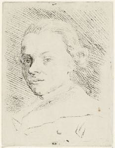 Zelfportret van Jabes Heenck