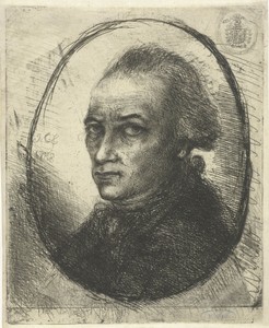 Zelfportret van Jan Chalon