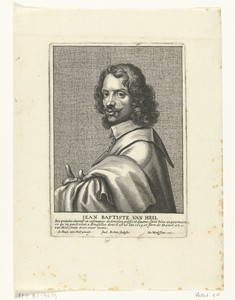 Zelfportret van Jean Baptist van Heil