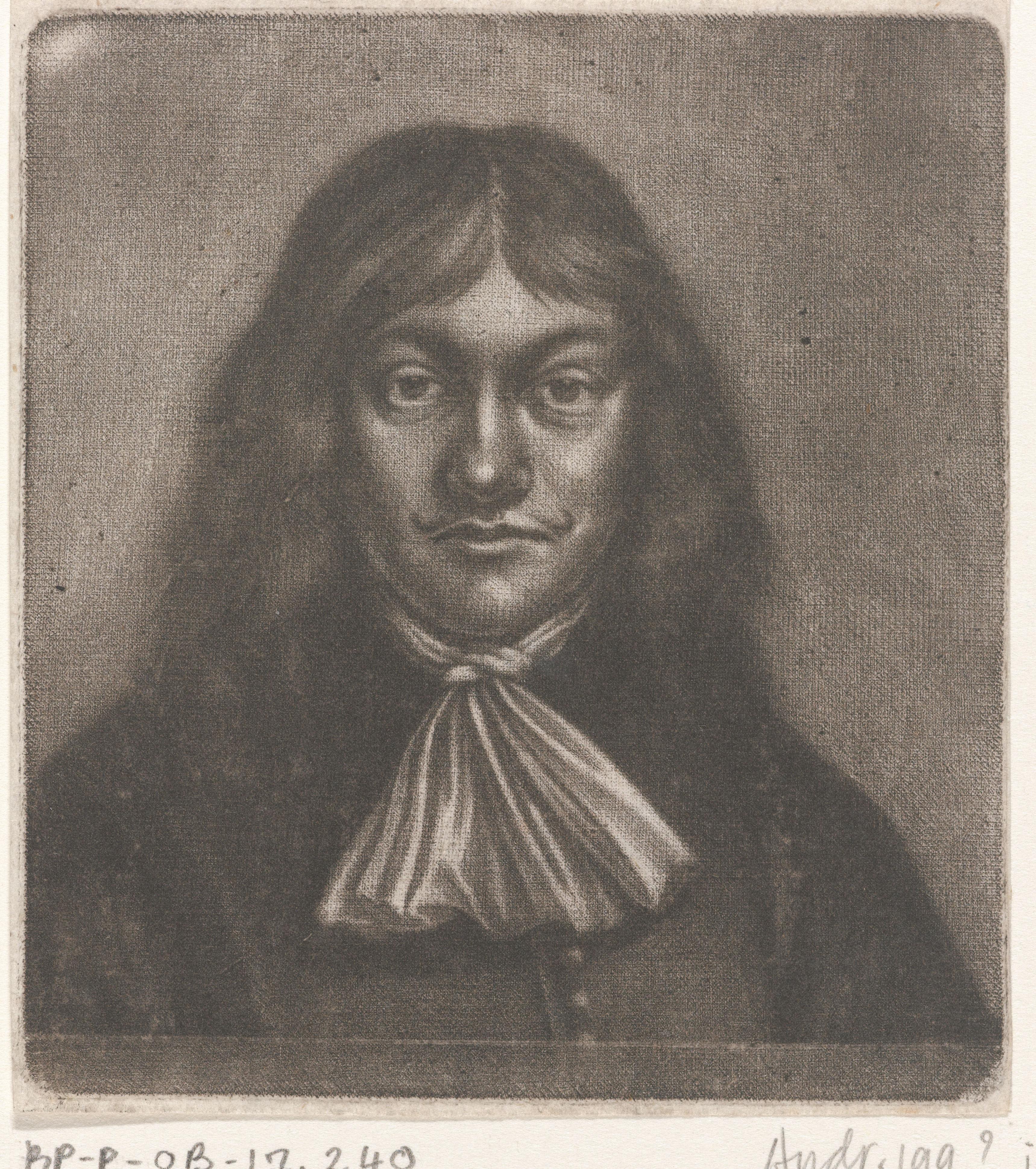 Zelfportret van Johann Friedrich Leonard by Johann Friedrich Leonard