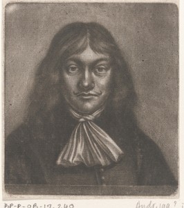 Zelfportret van Johann Friedrich Leonard