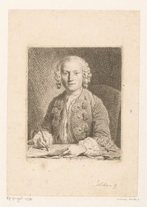 Zelfportret van Johann Gottlieb Glume