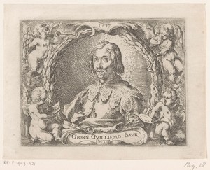 Zelfportret van Johann Wilhelm Bauer