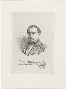 Zelfportret van Joseph Hartogensis