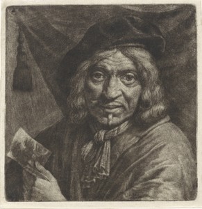 Zelfportret van Pieter Jansz. van Asch