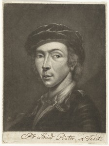 Zelfportret van Pieter Louw