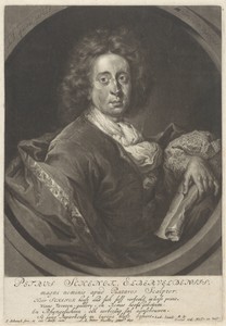 Zelfportret van Pieter Schenk