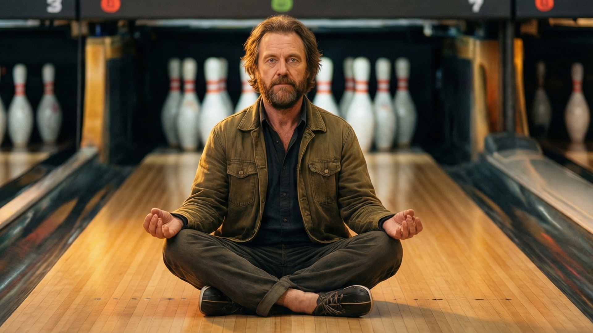 Zen Bowling Meditation by Wallpapers.art Studio