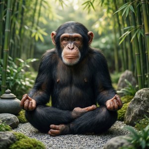 Zen Chimp Meditation