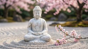 Zen Garden Buddha