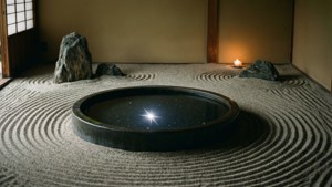 Zen Garden Falling Star