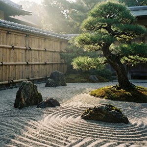Zen Garden Morning