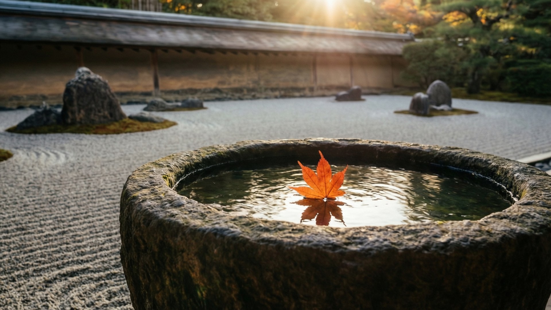 Zen Garden Serenity by Wallpapers.art Studio