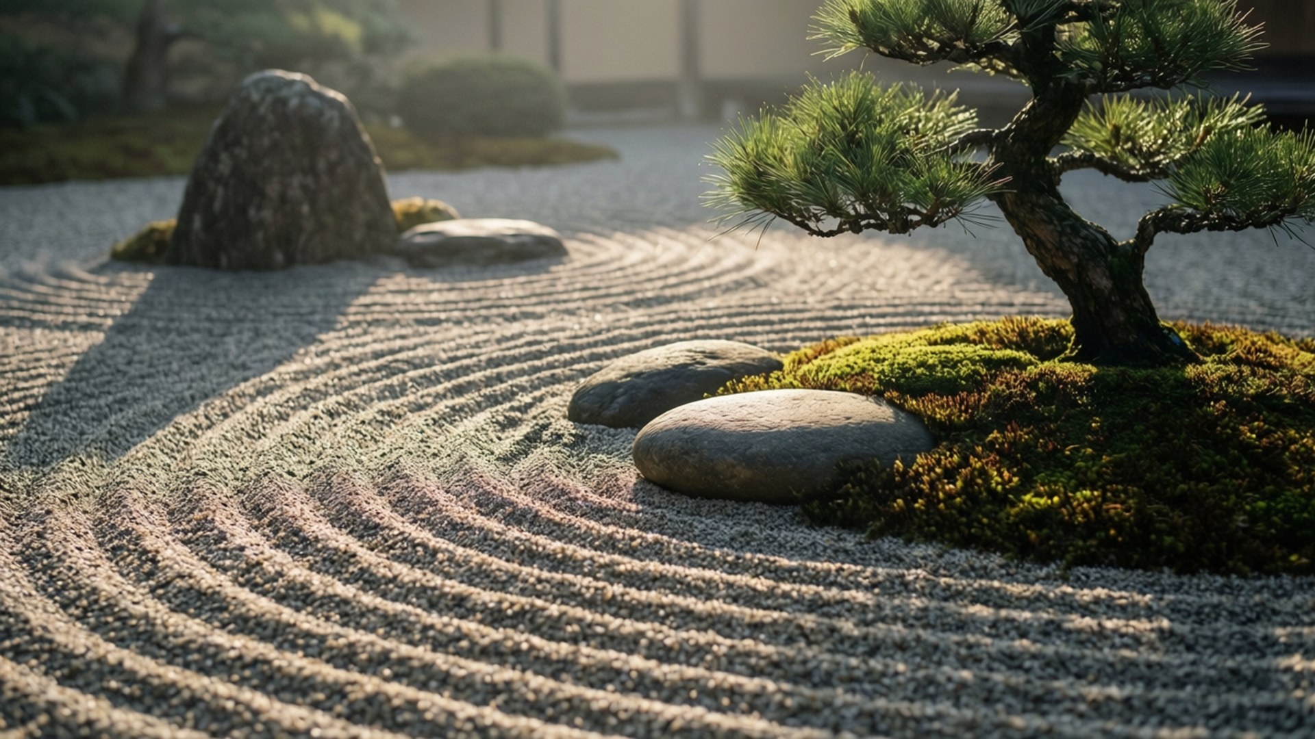 Zen Garden Serenity by Wallpapers.art Studio