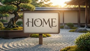Zen Home Sign
