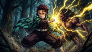 Zenitsu vs Demon