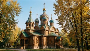 Zenkov Cathedral Autumn