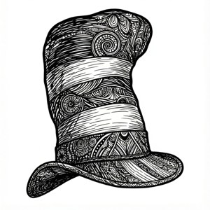 Zentangle Hat