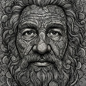 Zentangle Lenny