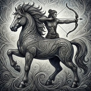 Zentangle Zodiac Art