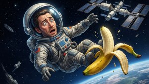 Zero-G Banana Slip