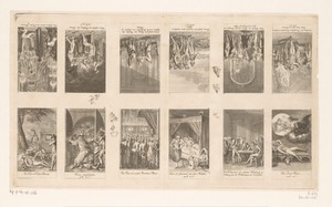 Zes voorstellingen uit de nieuwere geschiedenis en zes voorstellingen uit Blumauers Aeneïde