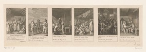 Zes voorstellingen uit de serie Berlijnse rages