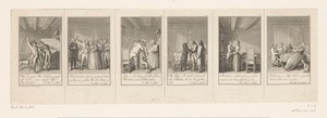 Zes voorstellingen uit Die Jäger van Iffland
