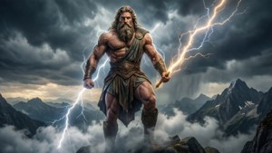 Zeus God of Thunder