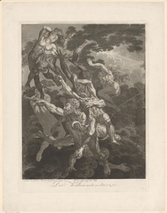 Zeven mensen vallen in de armen van de duivel