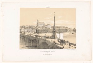 Zicht op Blois vanaf de brug
